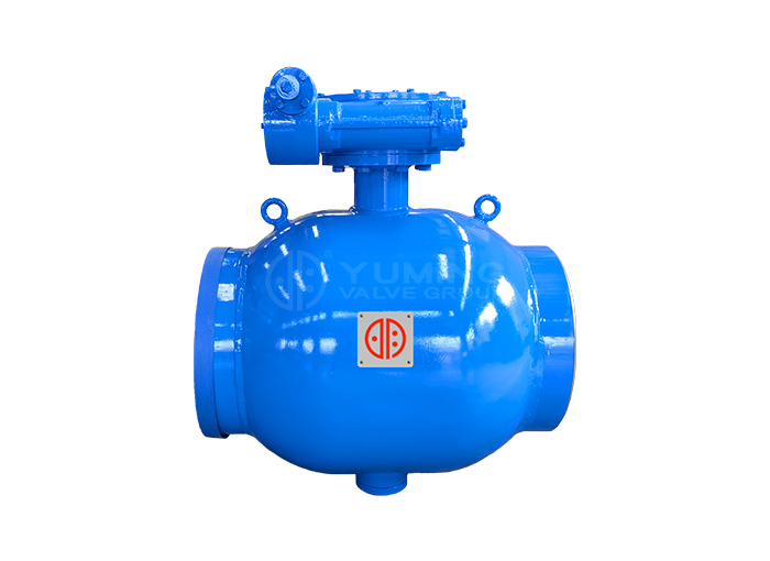 Fully Welded Ball Valve Turbine